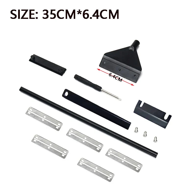Aquarium Algae Scraper – Dual-Use Fish Tank Glass & Sand Cleaner, Available in 13.8 in (35 cm) & 21.7 in (55 cm)