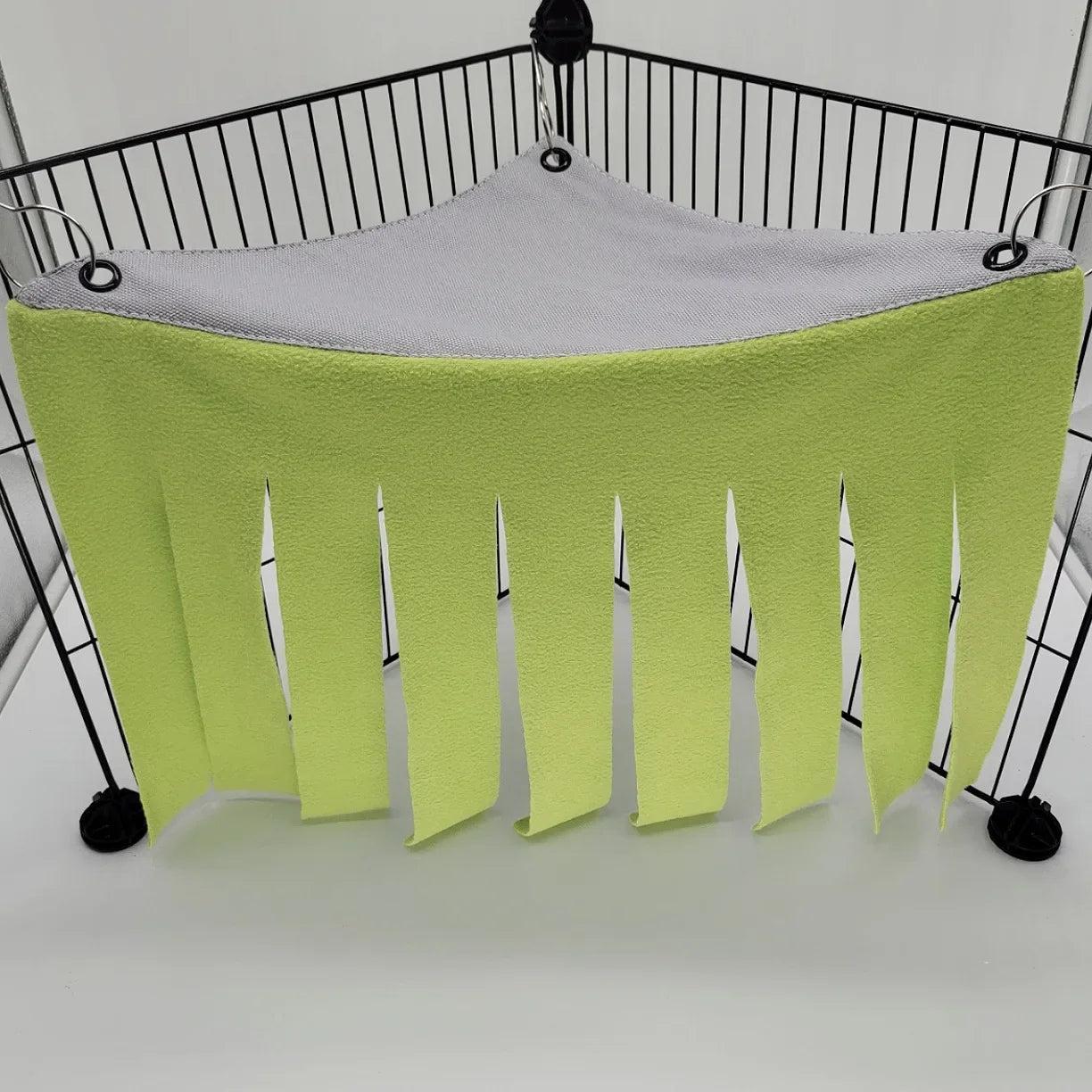 Tassel Pet Tent Hideout Hanging Bed for Small Pets — Guinea Pig Hamster Hedgehog Corner Hammock Nest