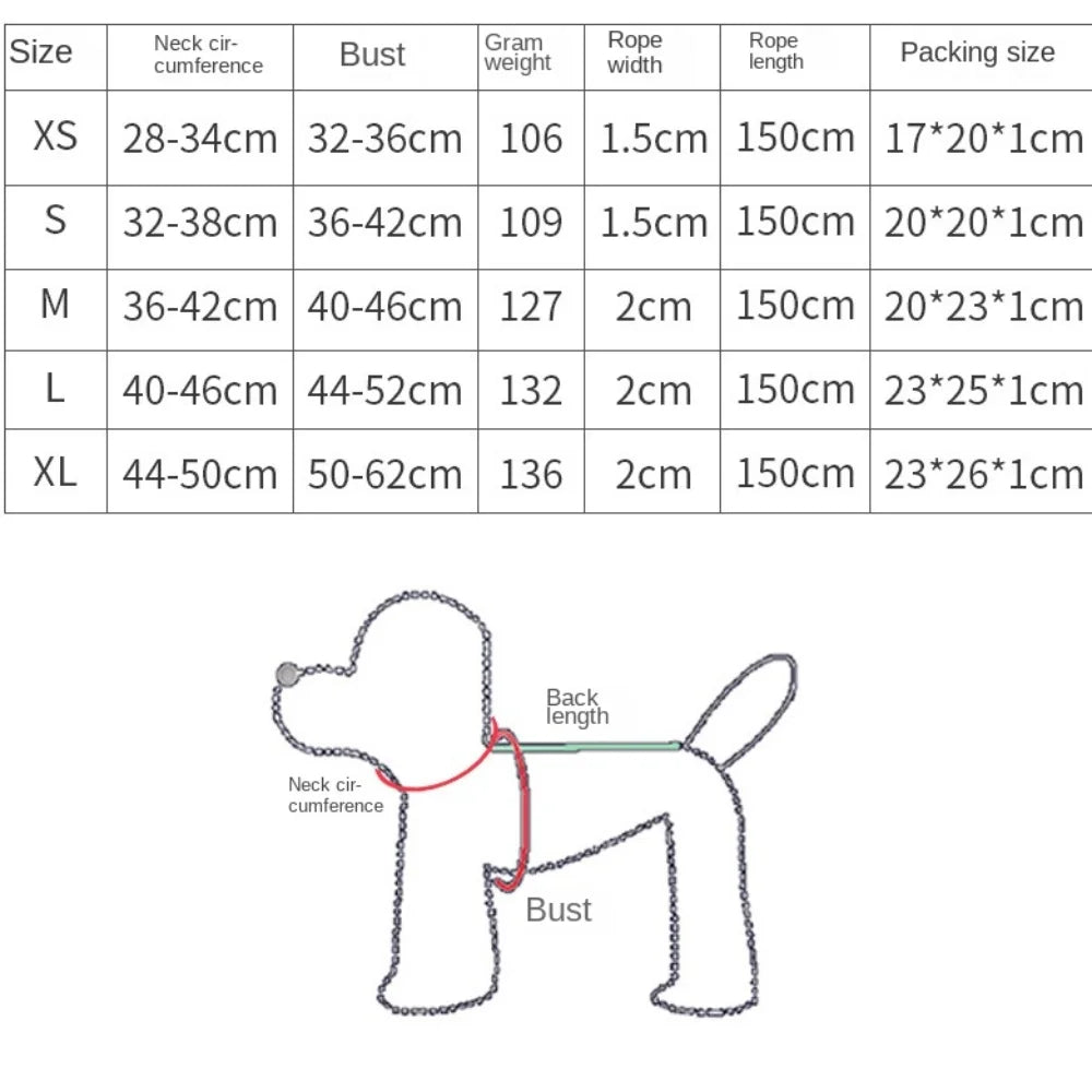Adjustable No-Pull Dog Harness and Leash Set — Anti-Escape Pet Harness for Walking and Travel