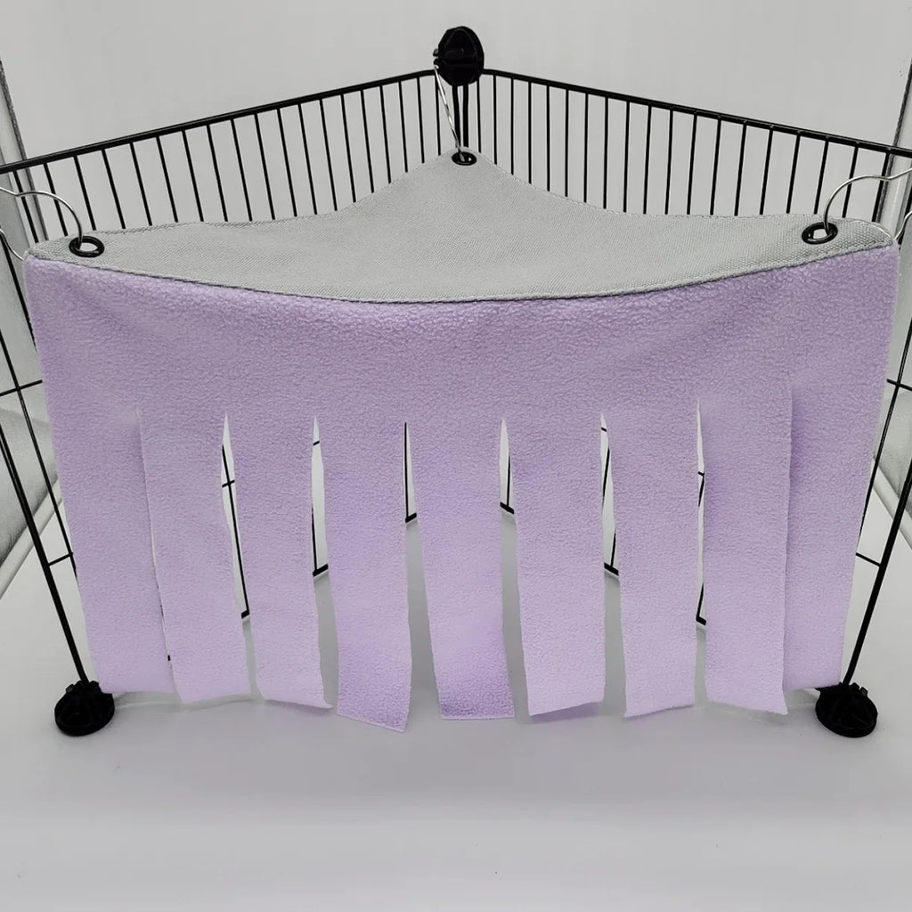 Tassel Pet Tent Hideout Hanging Bed for Small Pets — Guinea Pig Hamster Hedgehog Corner Hammock Nest