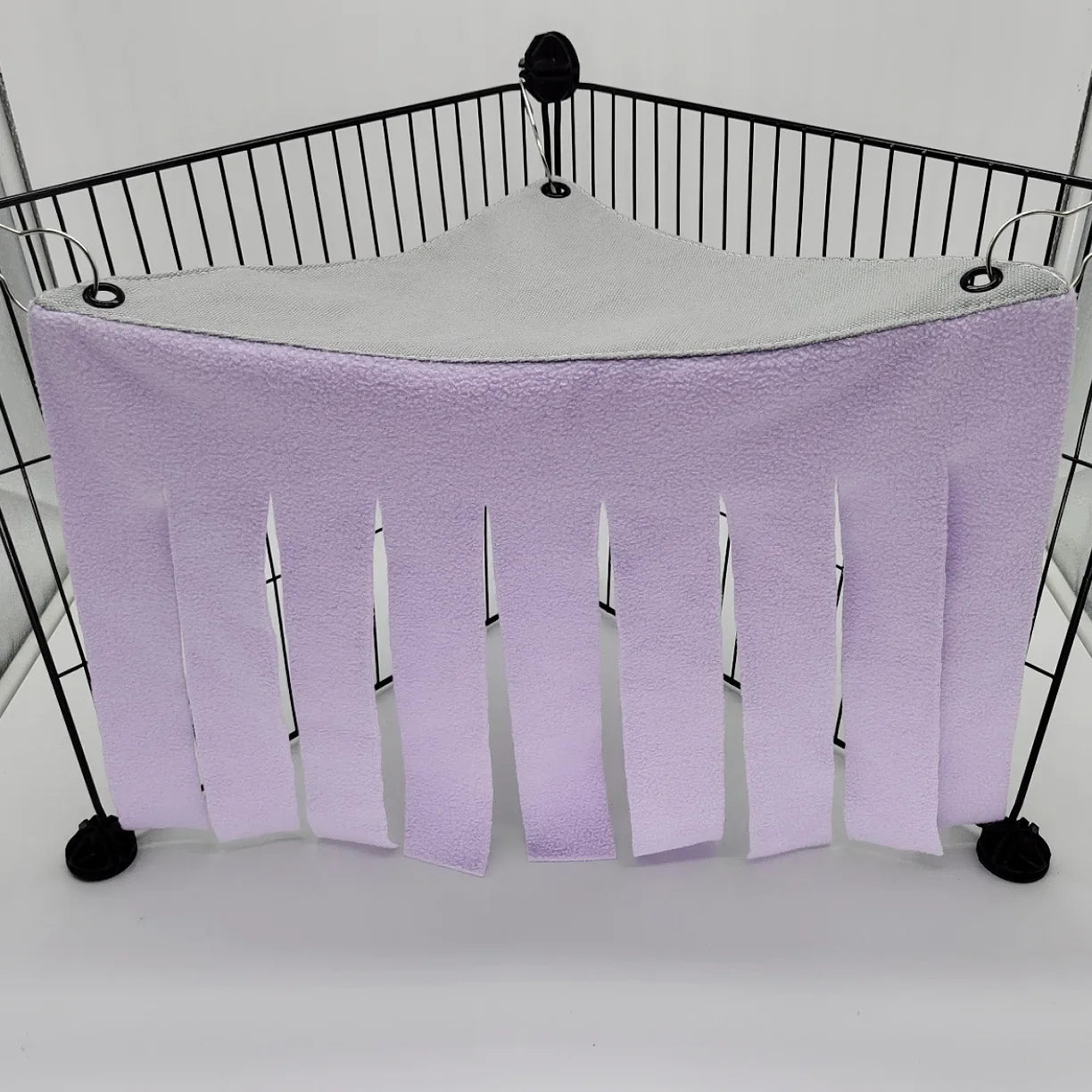 Tassel Pet Tent Hideout Hanging Bed for Small Pets — Guinea Pig Hamster Hedgehog Corner Hammock Nest